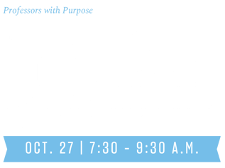 Global imapct, local change: Leassons in social innovation from the frontlines. Oct. 27 from 7:30 to 9:30 a.m.