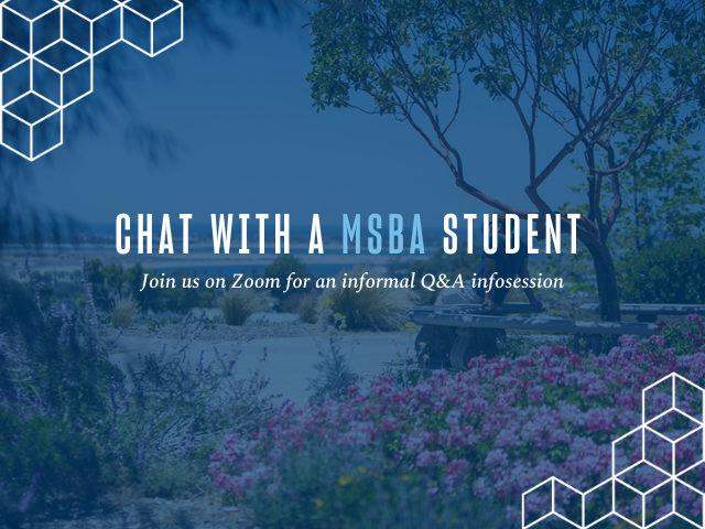 Chat with a MS Business Analytics Student Knauss School of Business Chat with a MS Business Analytics Student Knauss School of Business